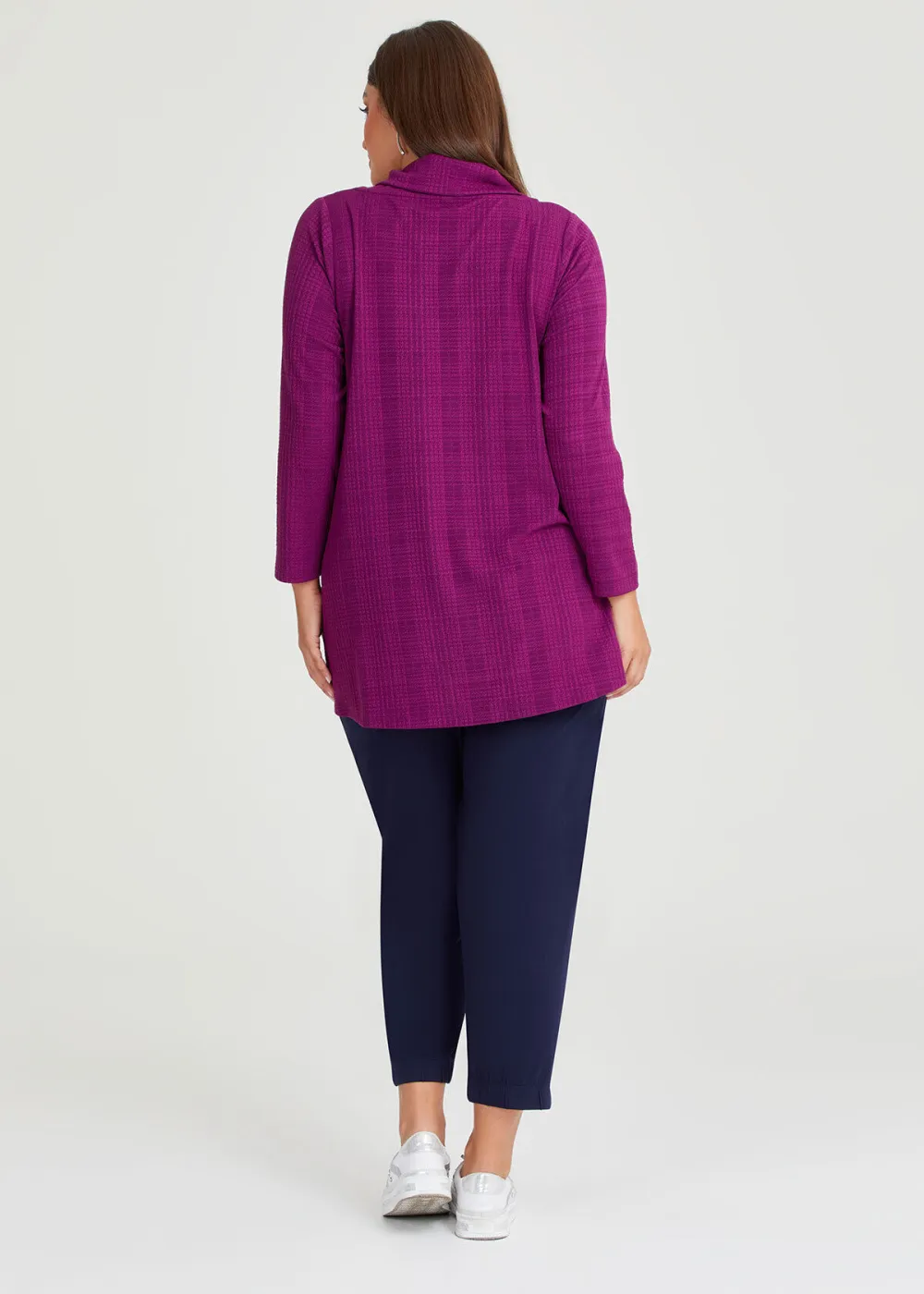 Blair Textured Cowl Neck Top