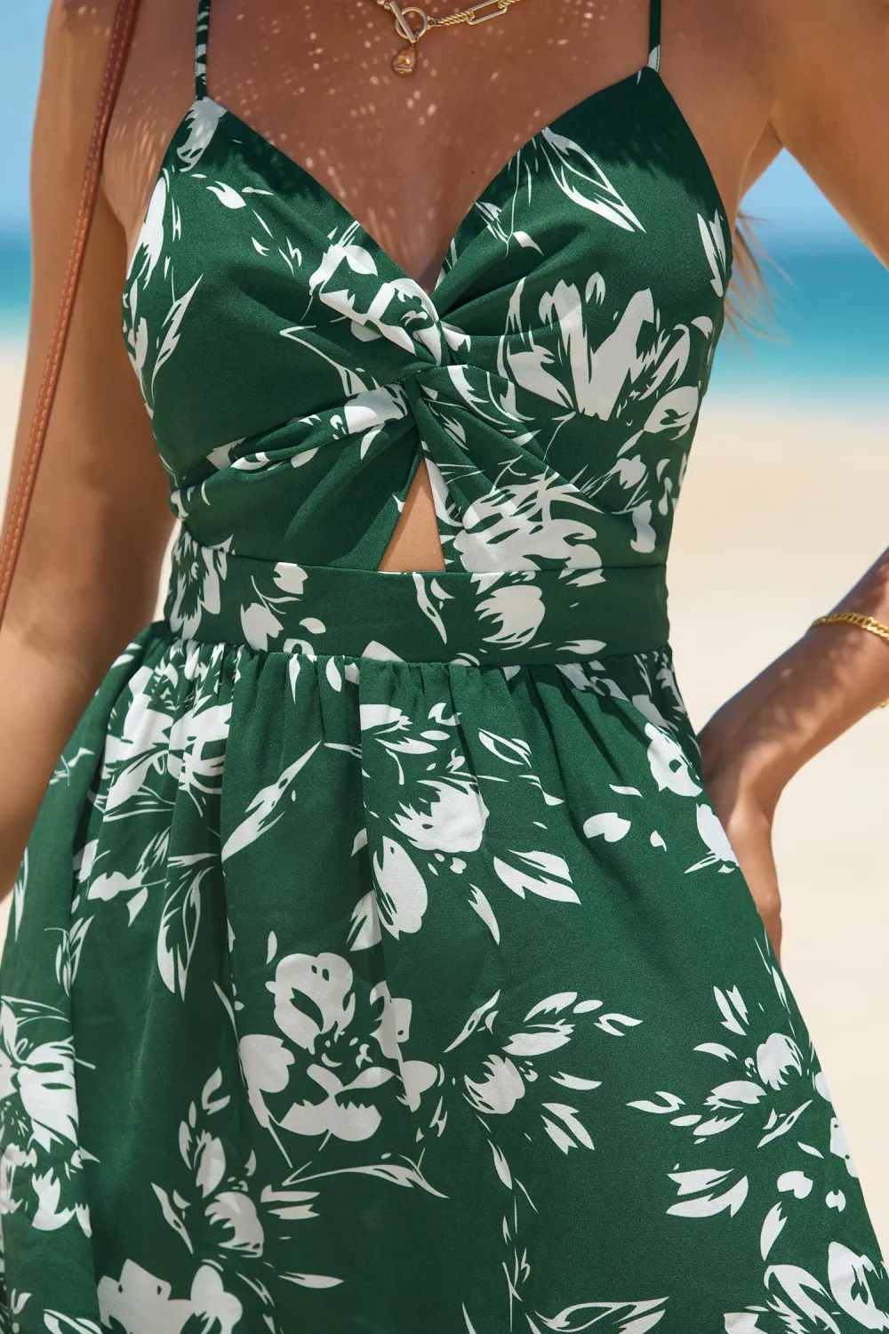 Sunkissed Bliss Floral Mini Dress