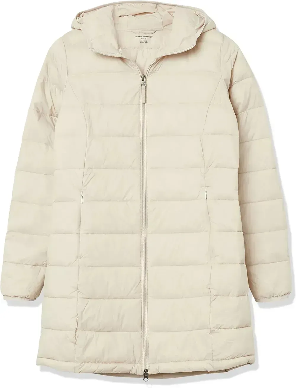 Women's Lightweight Water-Resistant Hooded Puffer Coat (Available in Plus Size)