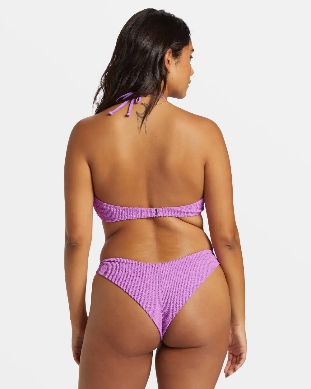 Summer High Multi-Way Bandeau Bikini Top - Bright Orchid