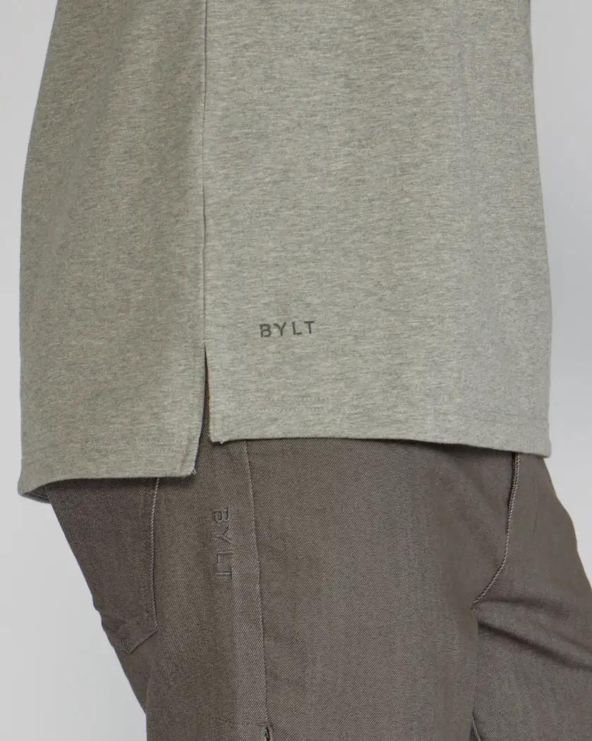 Long Sleeve: Lux Split Hem