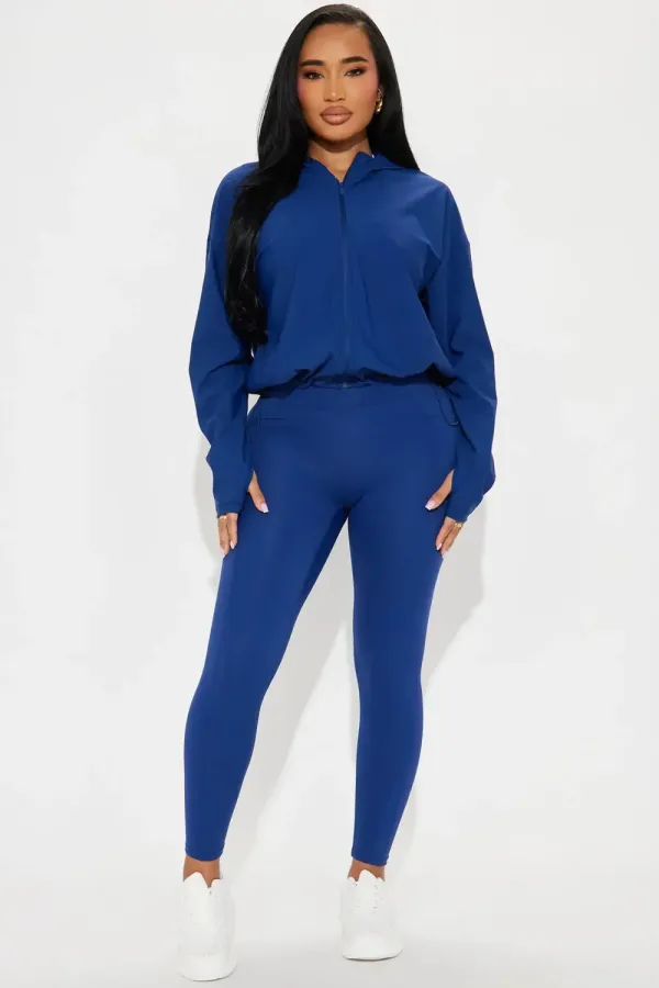 Double It Active Jacket - Midnight Blue