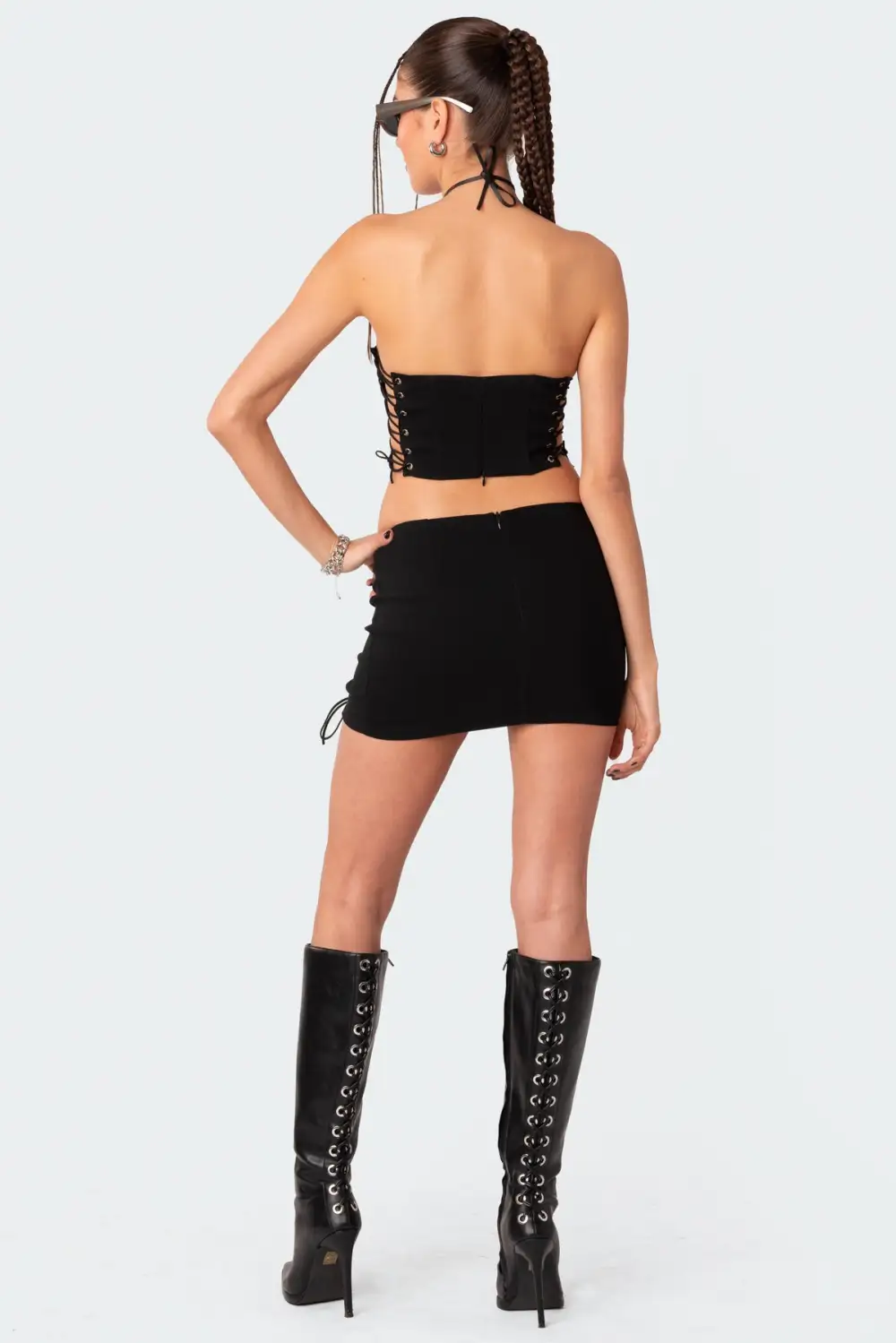 Murphy Side Lace-Up Corset