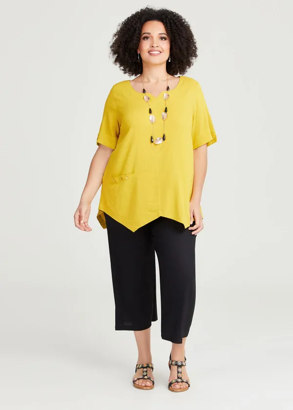 Natural Eve Spliced Top