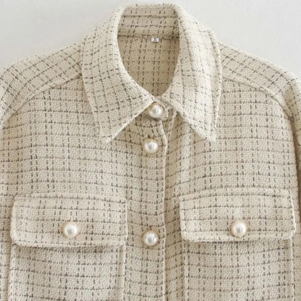 Oversized Vintage Plaid Shirt