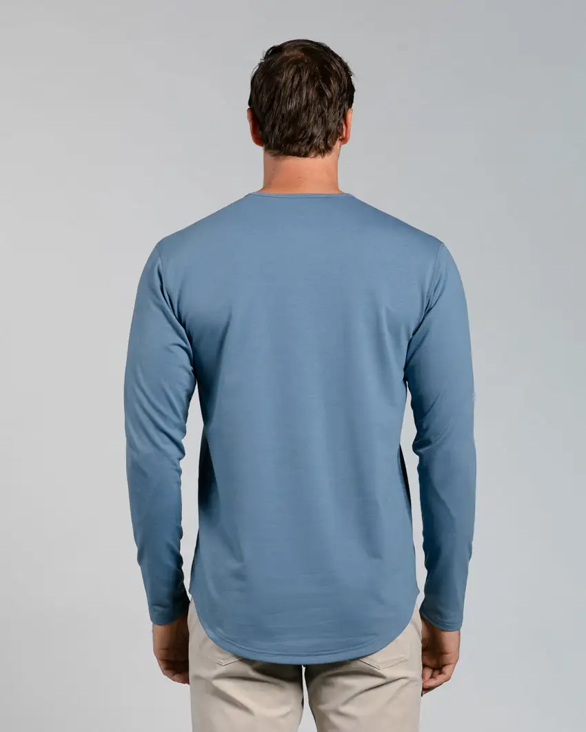 Drop-Cut Long Sleeve: Bylt Signature