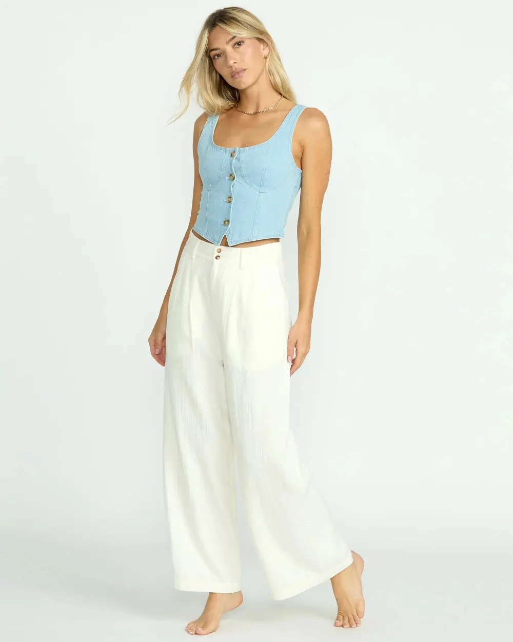 Tailor Made Pants - Salt Crystal