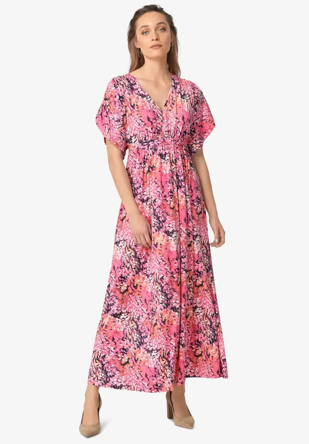 Knit Tie-Back Maxi
