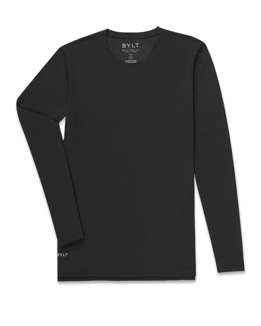 Long Sleeve: Lux Split Hem