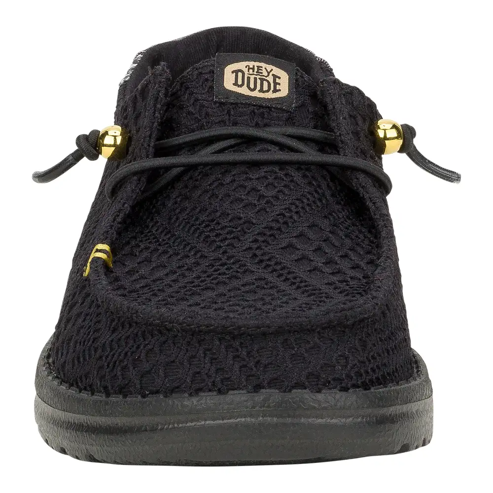 Wendy Boho Crochet - Black/Black