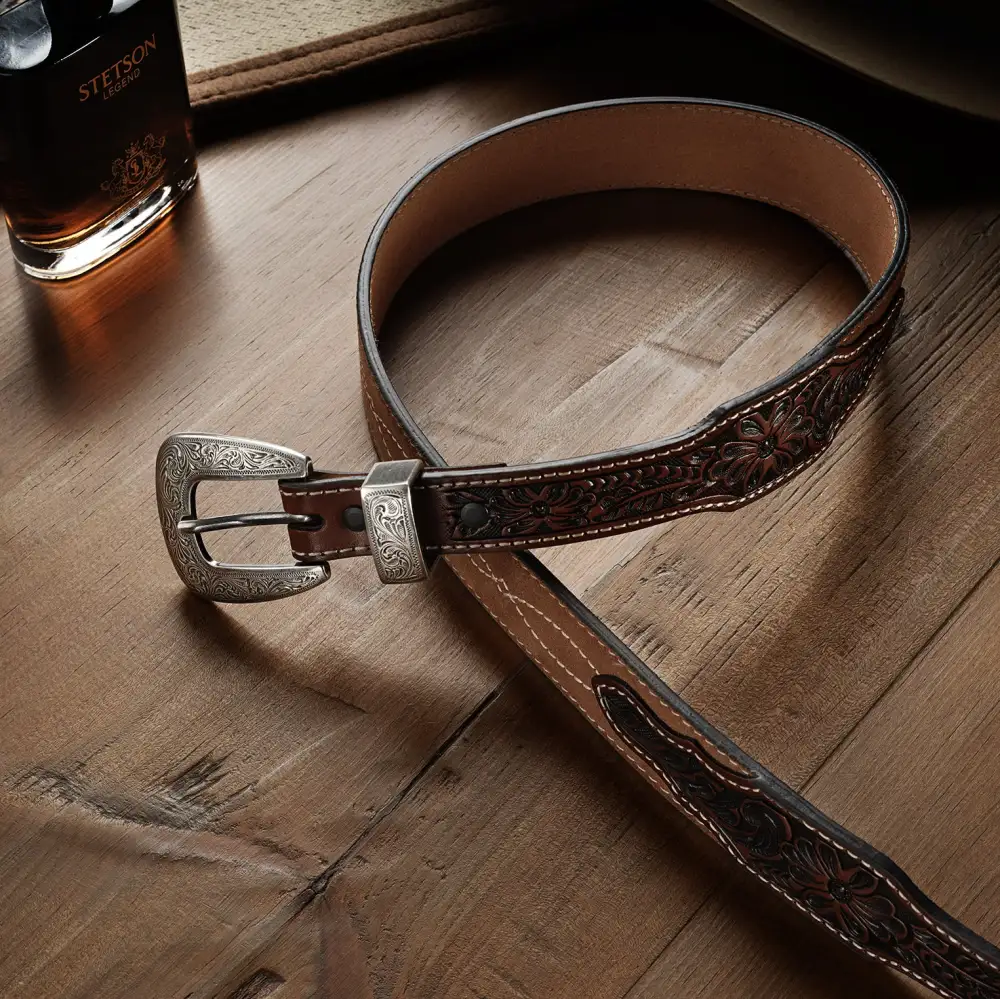 Tooled Tapered Belt