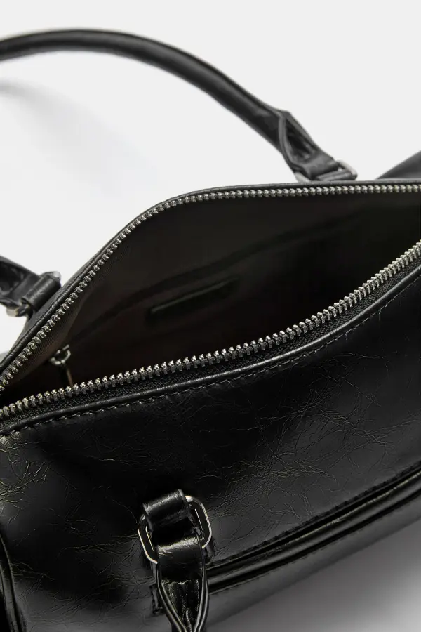 Bolso de hombro retro bolsillos