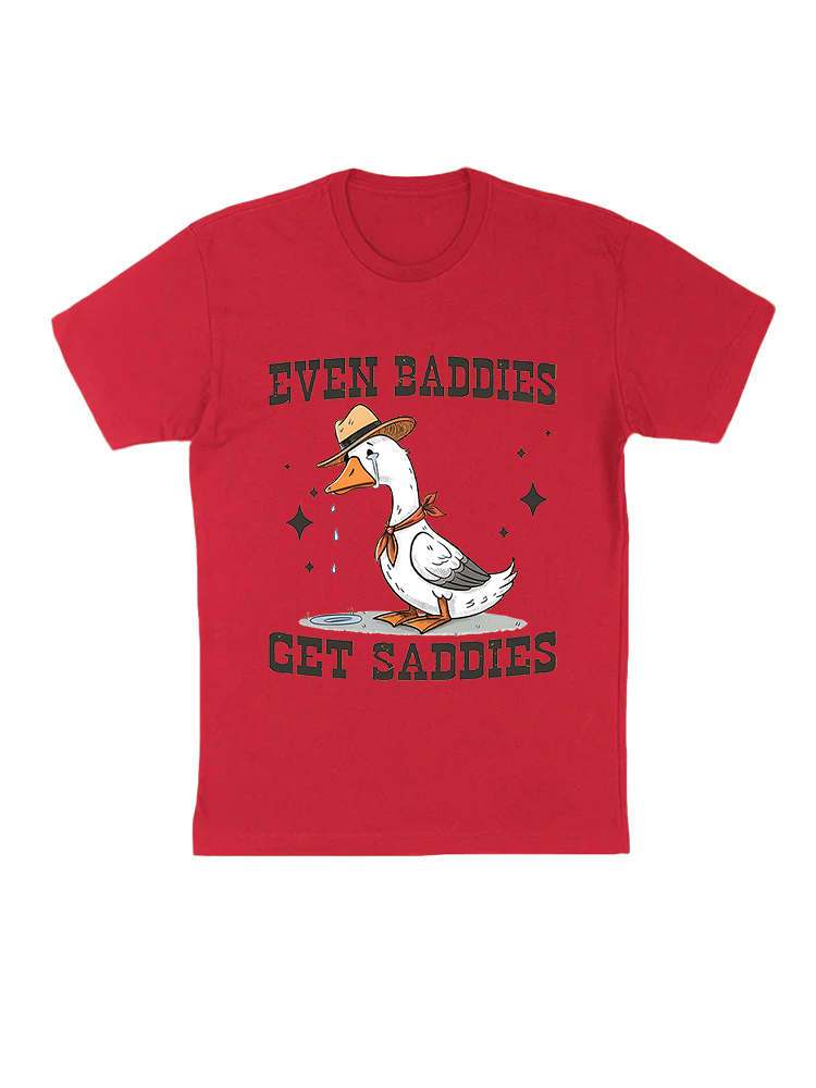 Duck Print Crew Neck T-Shirt