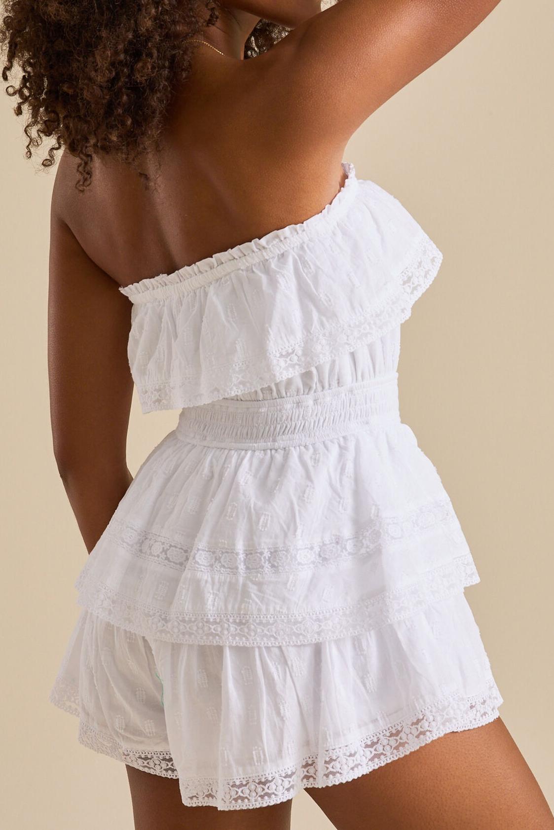 Strapless Romper