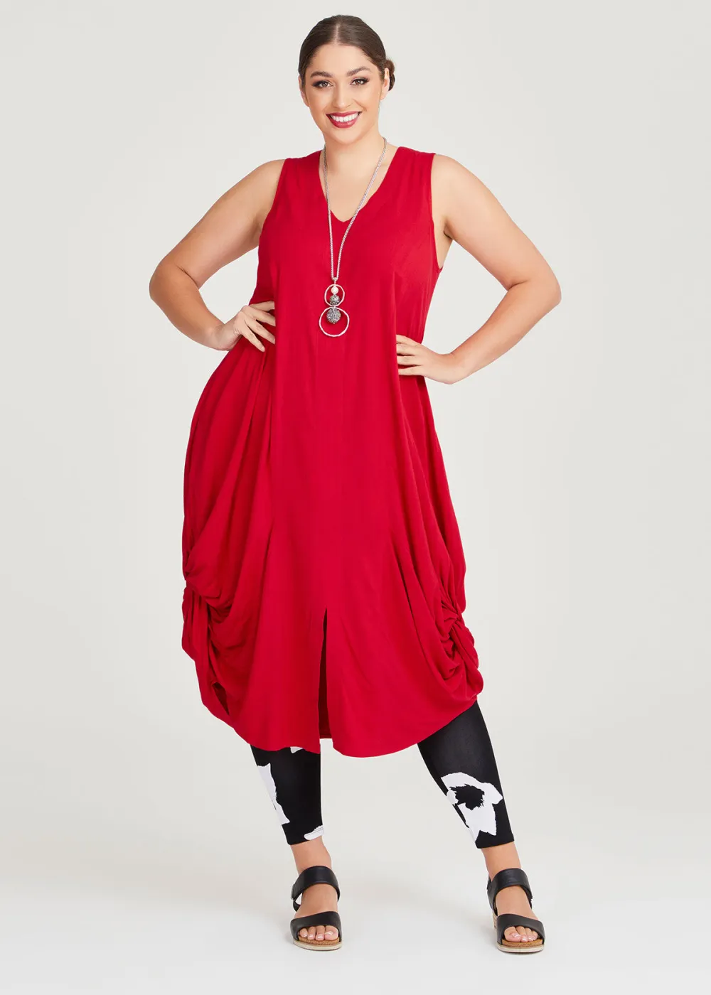 Natural Rouge Dress