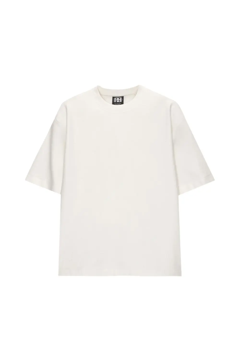 Textured short sleeve sweatshirt