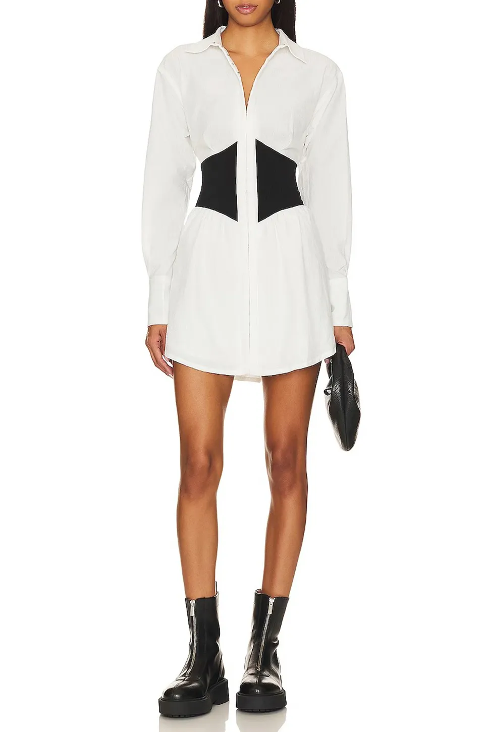 Corset Shirt Dress