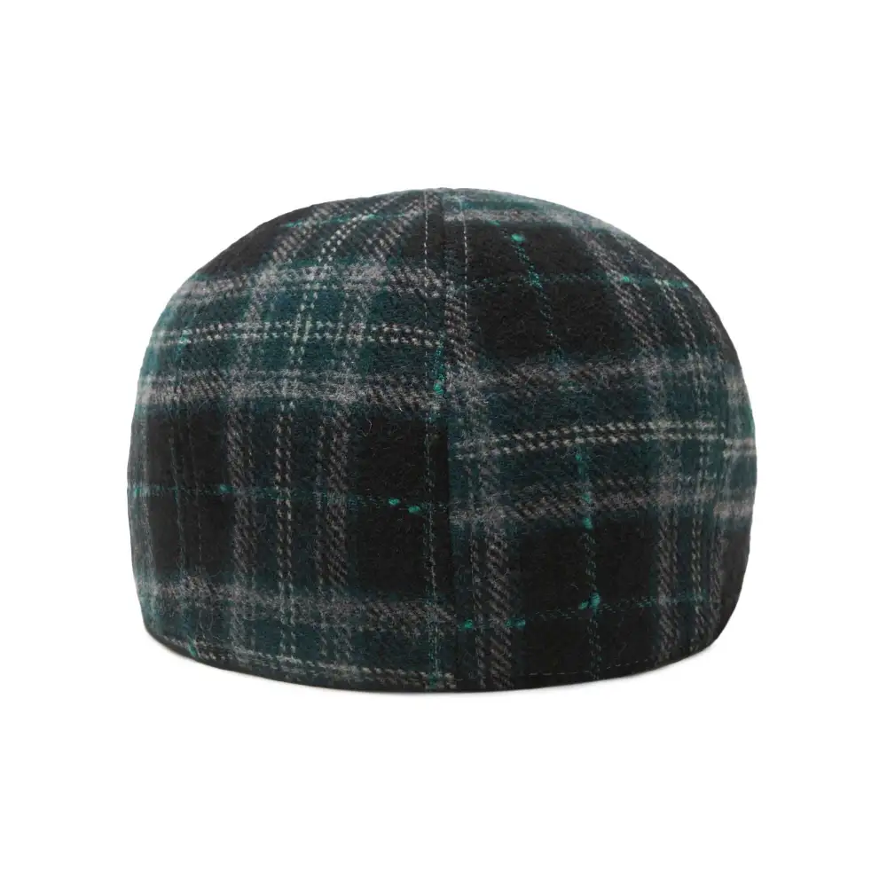 The Blarney Rose Boston Scally Cap - Blarney and Moss Plaid