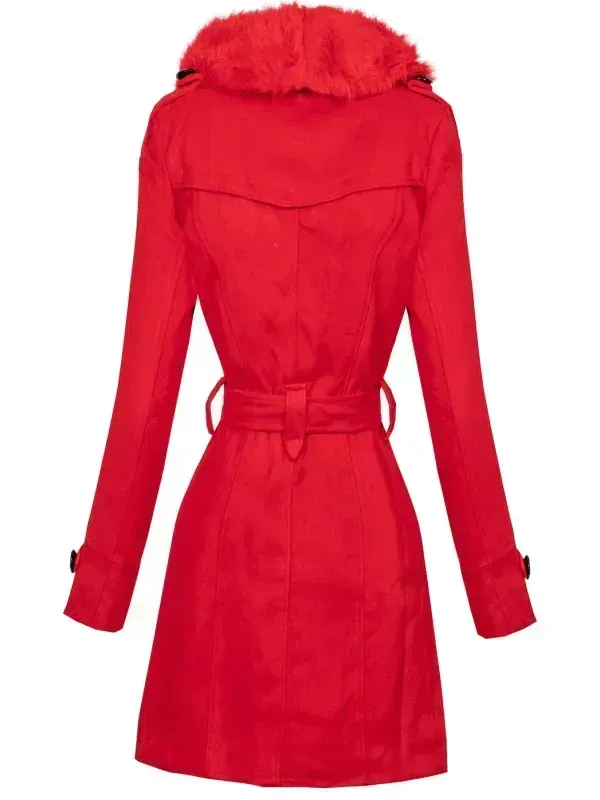 ELEGANT COAT HALIE white