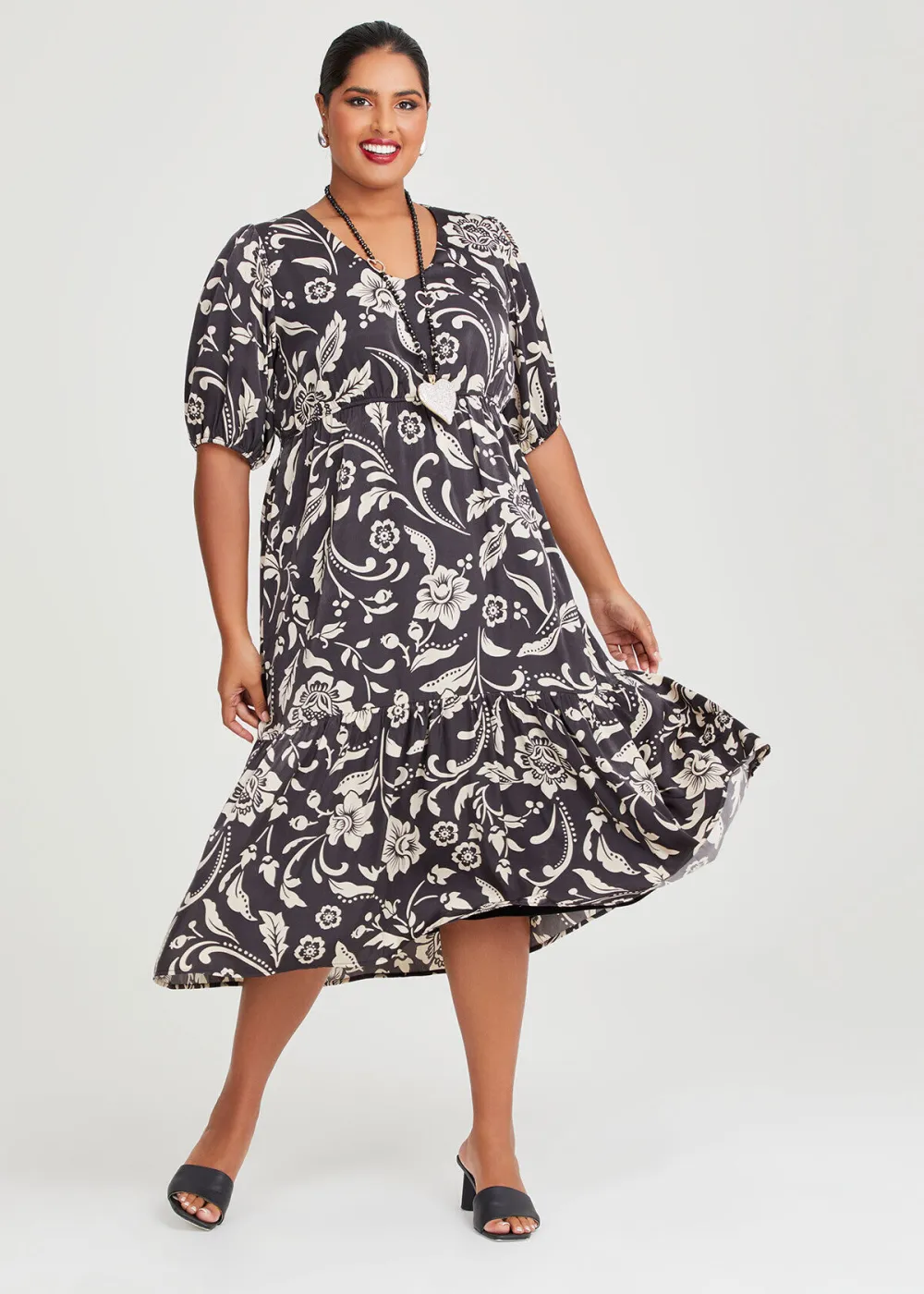 Danni Luxe Midi Dress