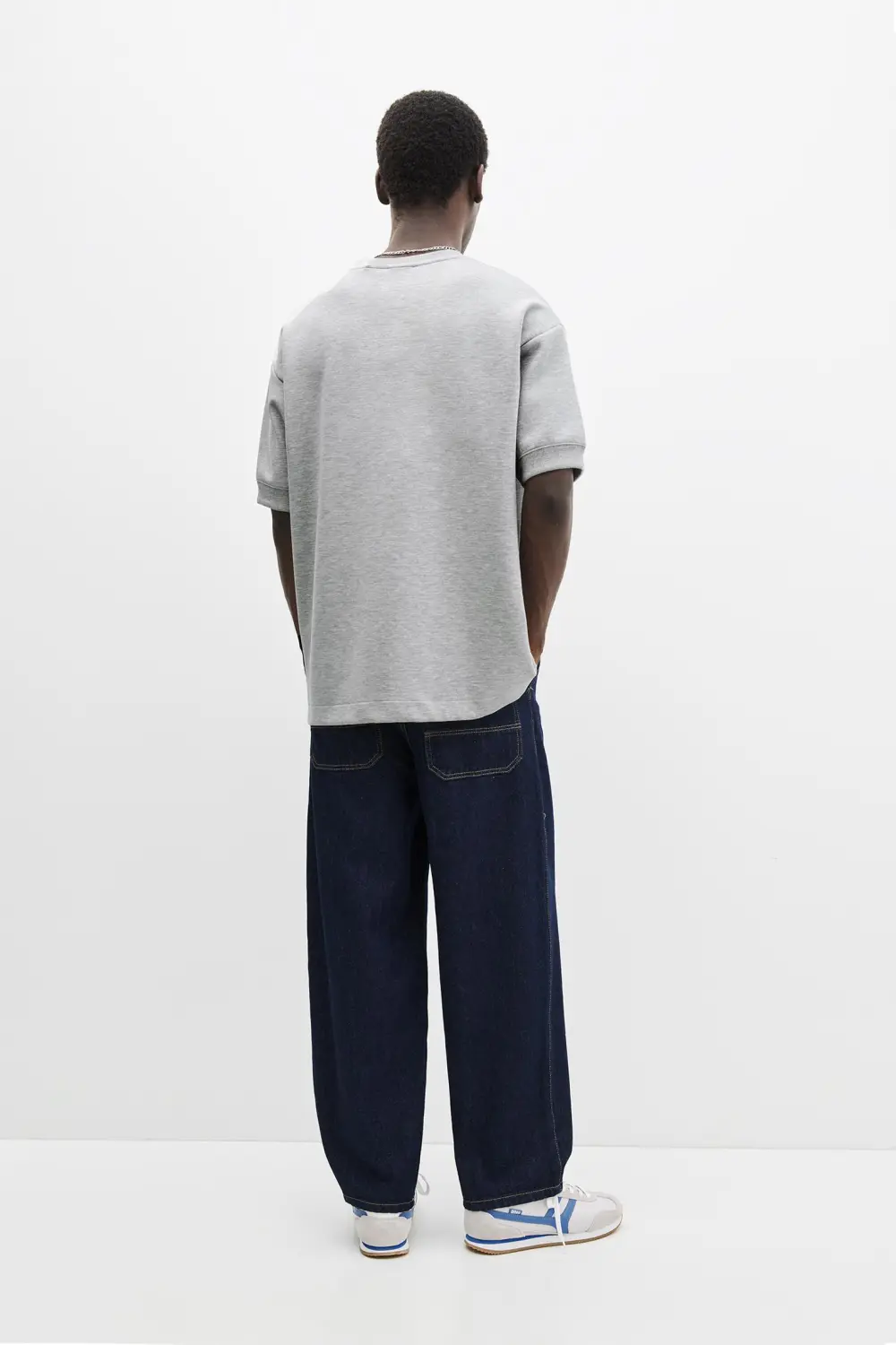 Interlock short sleeve sweatshirt