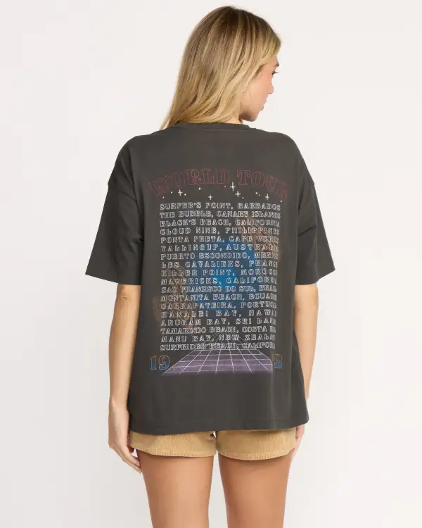 Focus Tour Tee - Off Black