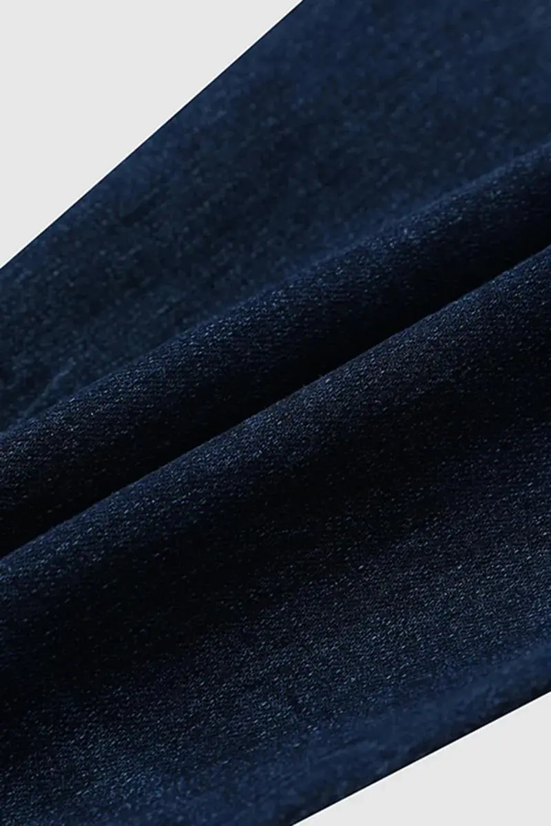 Ripped Washed Roll Hem Mid Waist Cropped Jeans