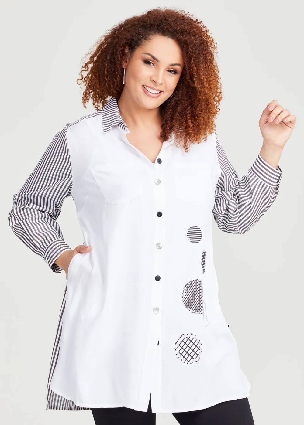 Power Play Stripe Shirt