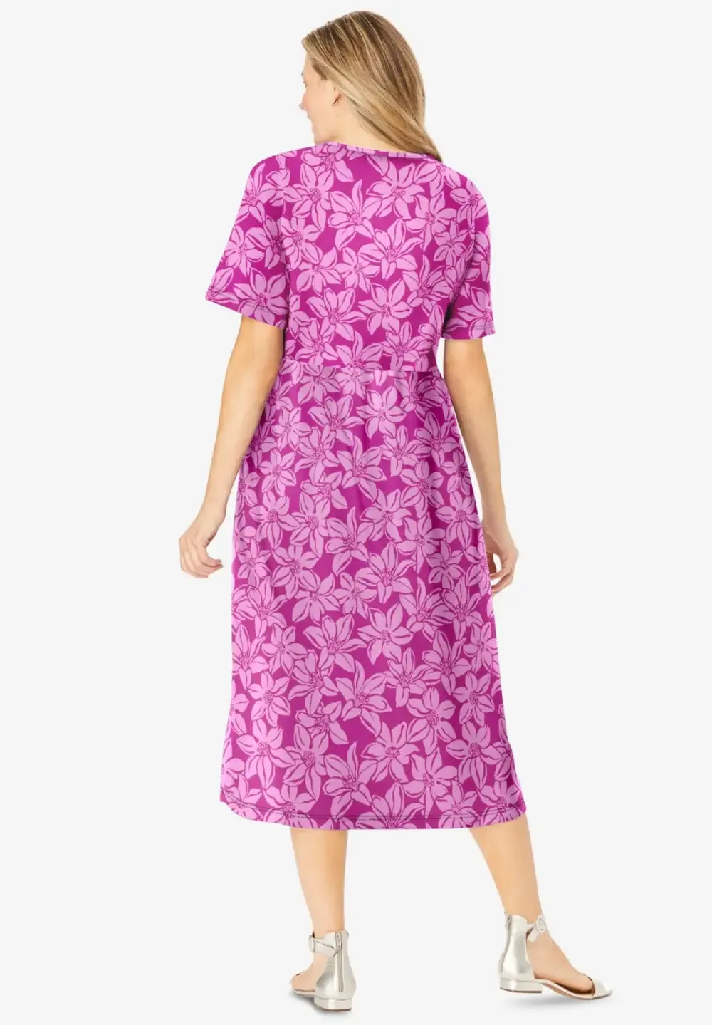 Button-Front Essential Dress