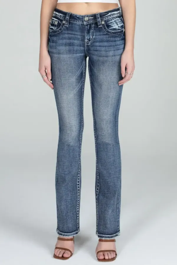 Aztec Cross Bootcut Denim
