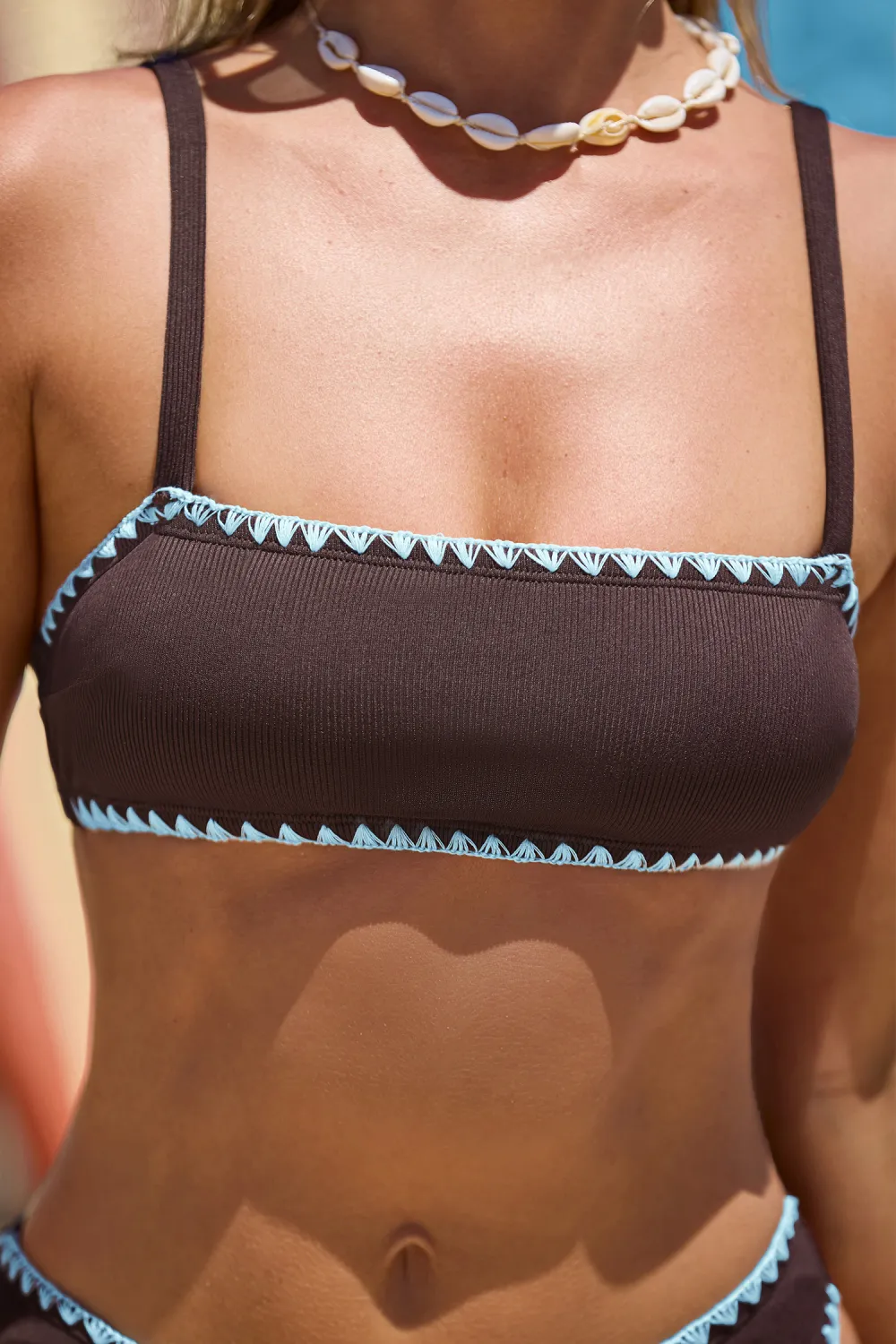 Desert Crush Brown Bikini Set