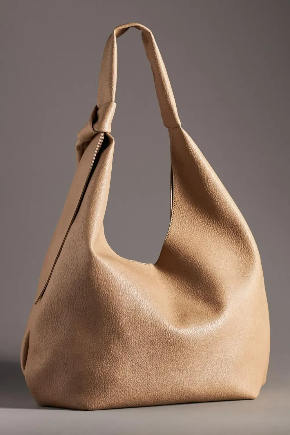 Knotted Bow Slouchy Bag