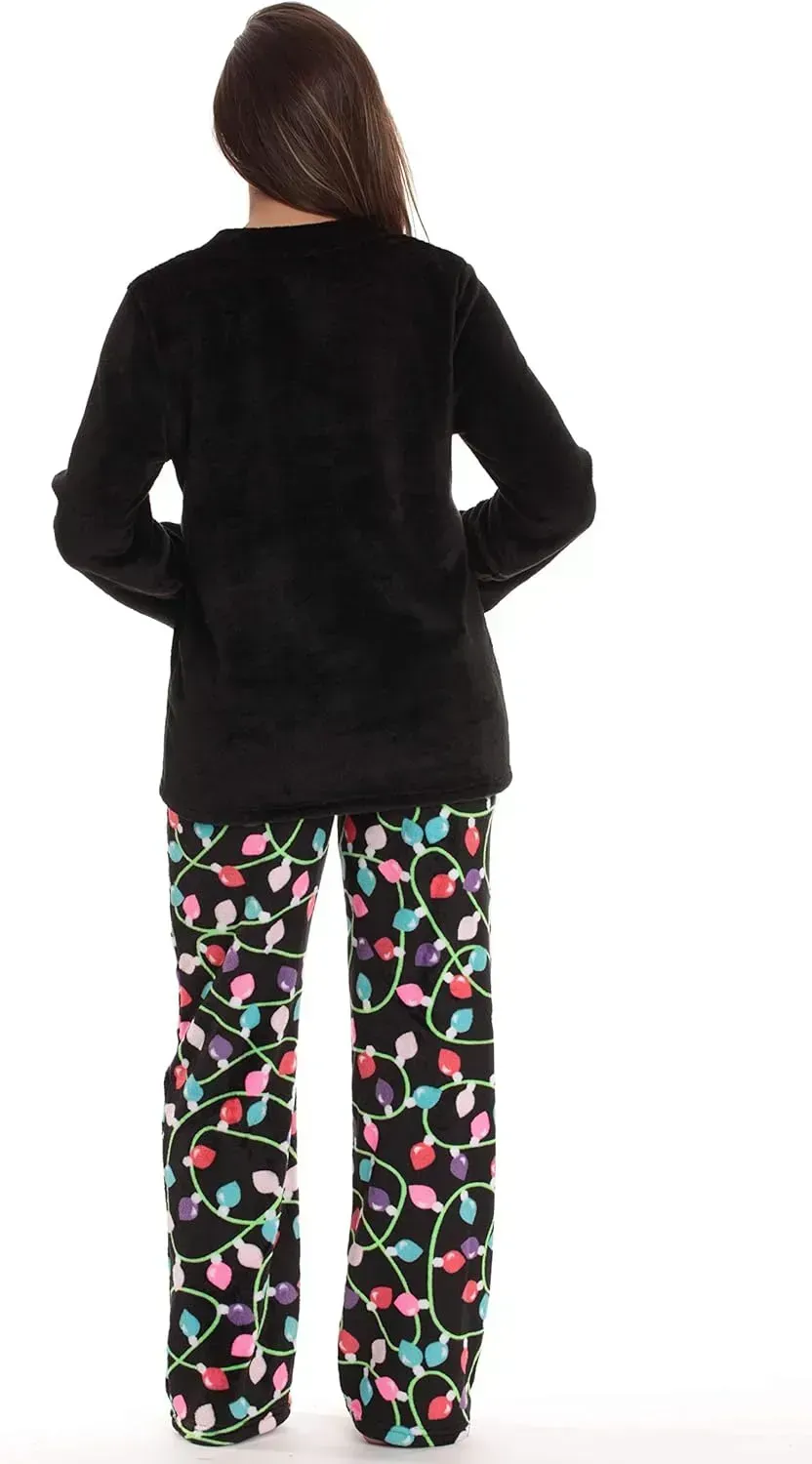 Plush Pajama Sets for Women