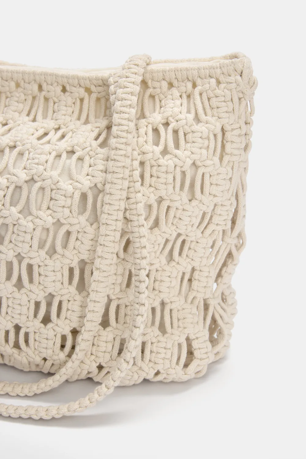Bolso shopper crochet