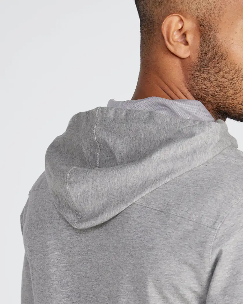 Drop-Cut: Lux Hooded Henley