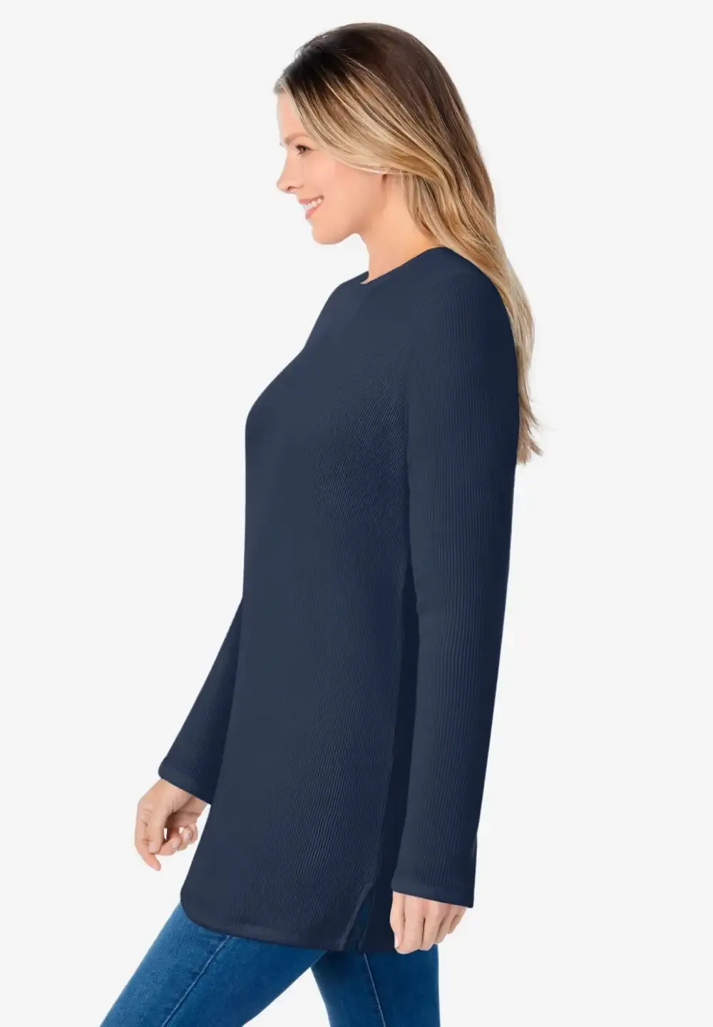 Waffle Thermal Sweatshirt