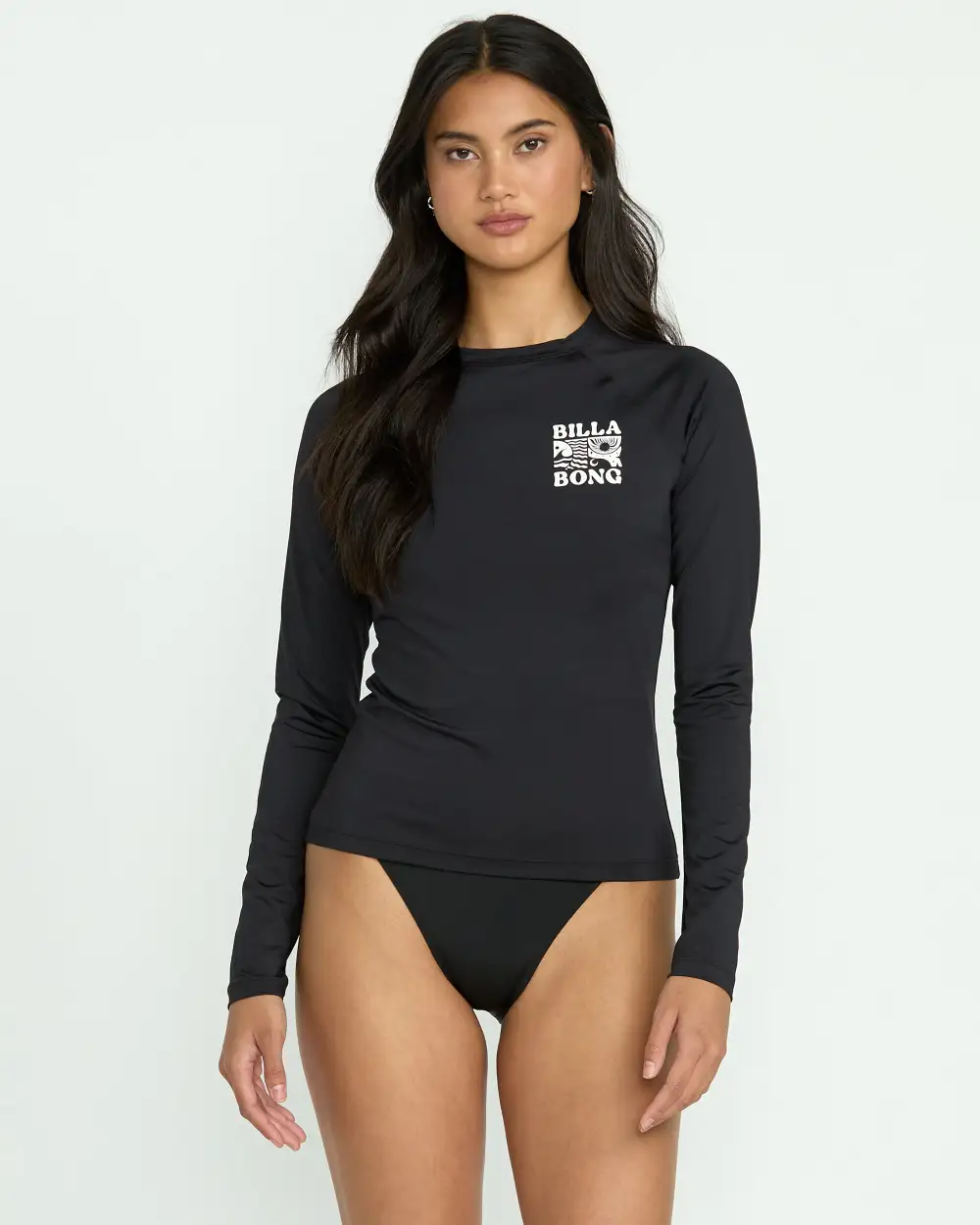 Sol Searcher Long Sleeve Rashguard - Black Pebble