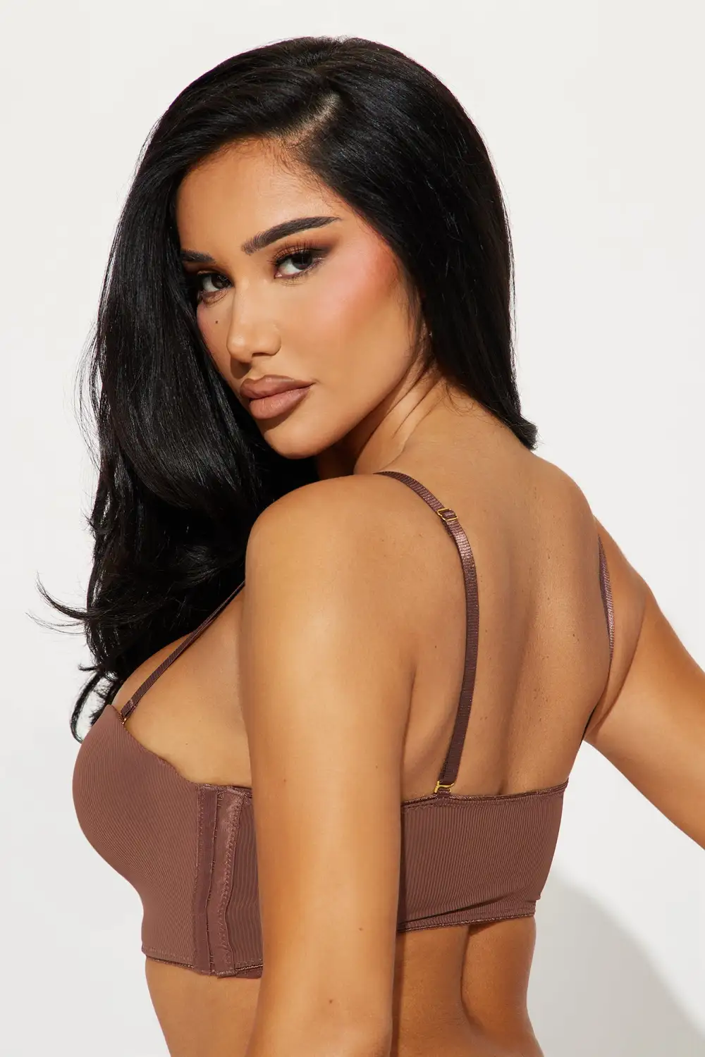Pick Me Up Multi Way Strapless Bra - Brown