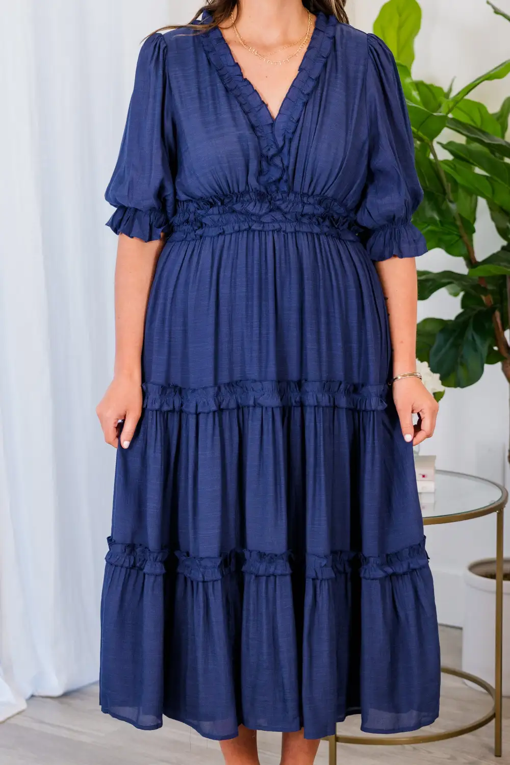 Make A Statement Maxi Dress, Navy