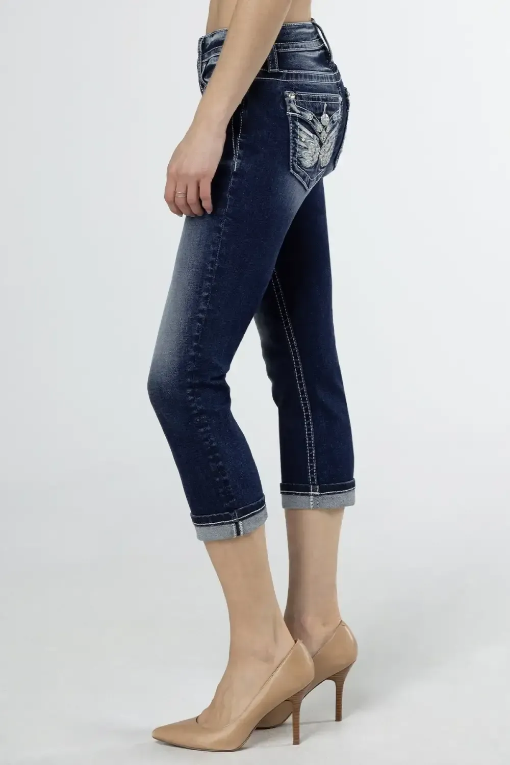 Rising Blue Capri