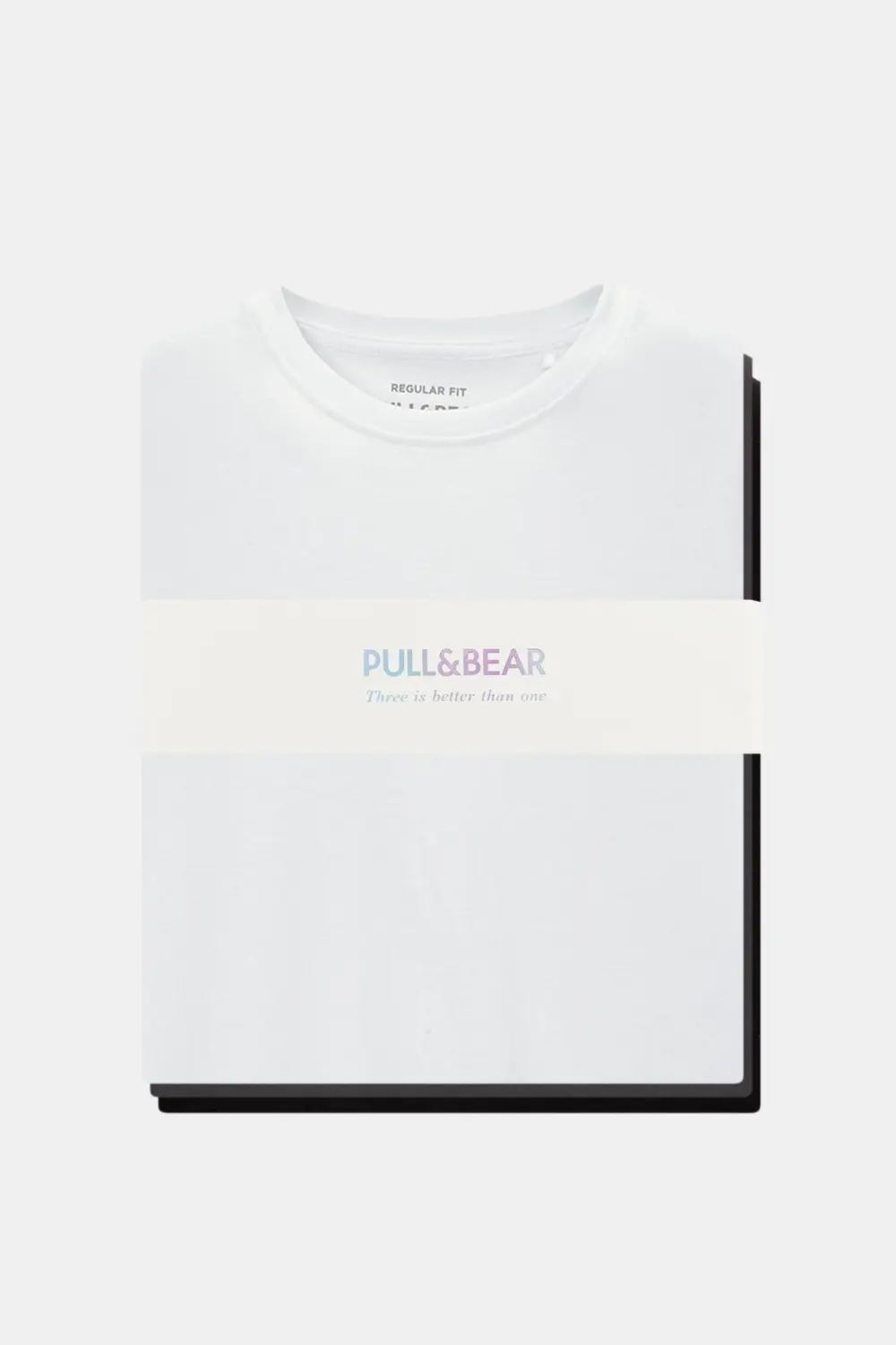 Pack of 3 basic regular fit T-shirts
