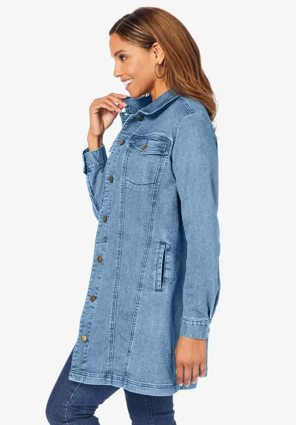 Long Denim Jacket