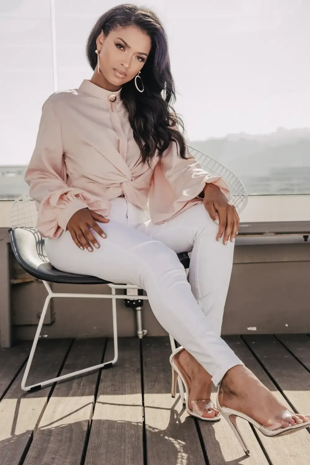 Luxe Ultra High Waist Skinny Jeans - White