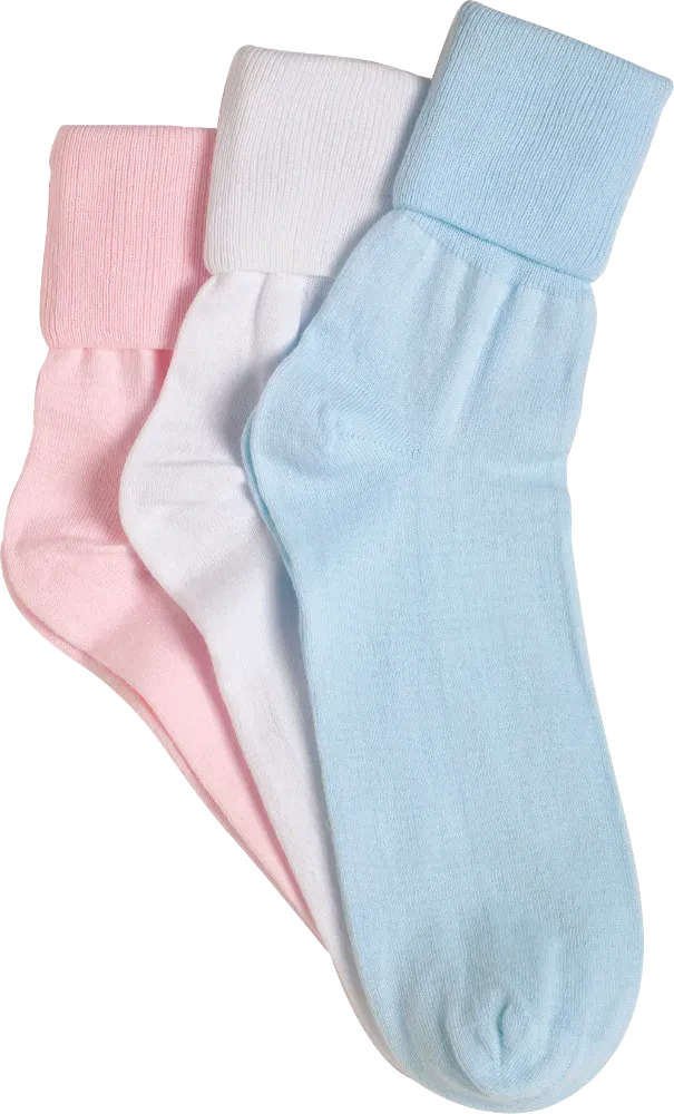 Buster Brown Ankle Socks, 3 Pairs