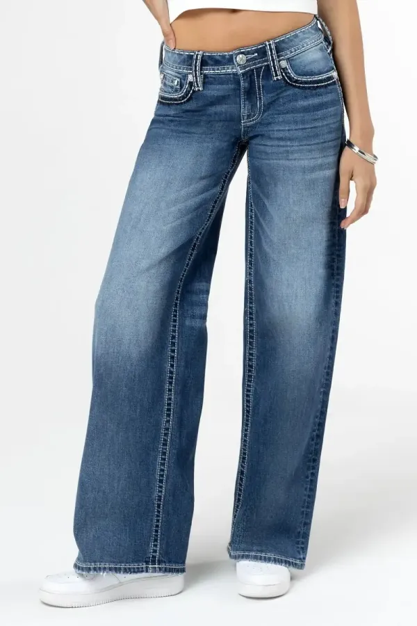 Angelline Wide Leg Jeans