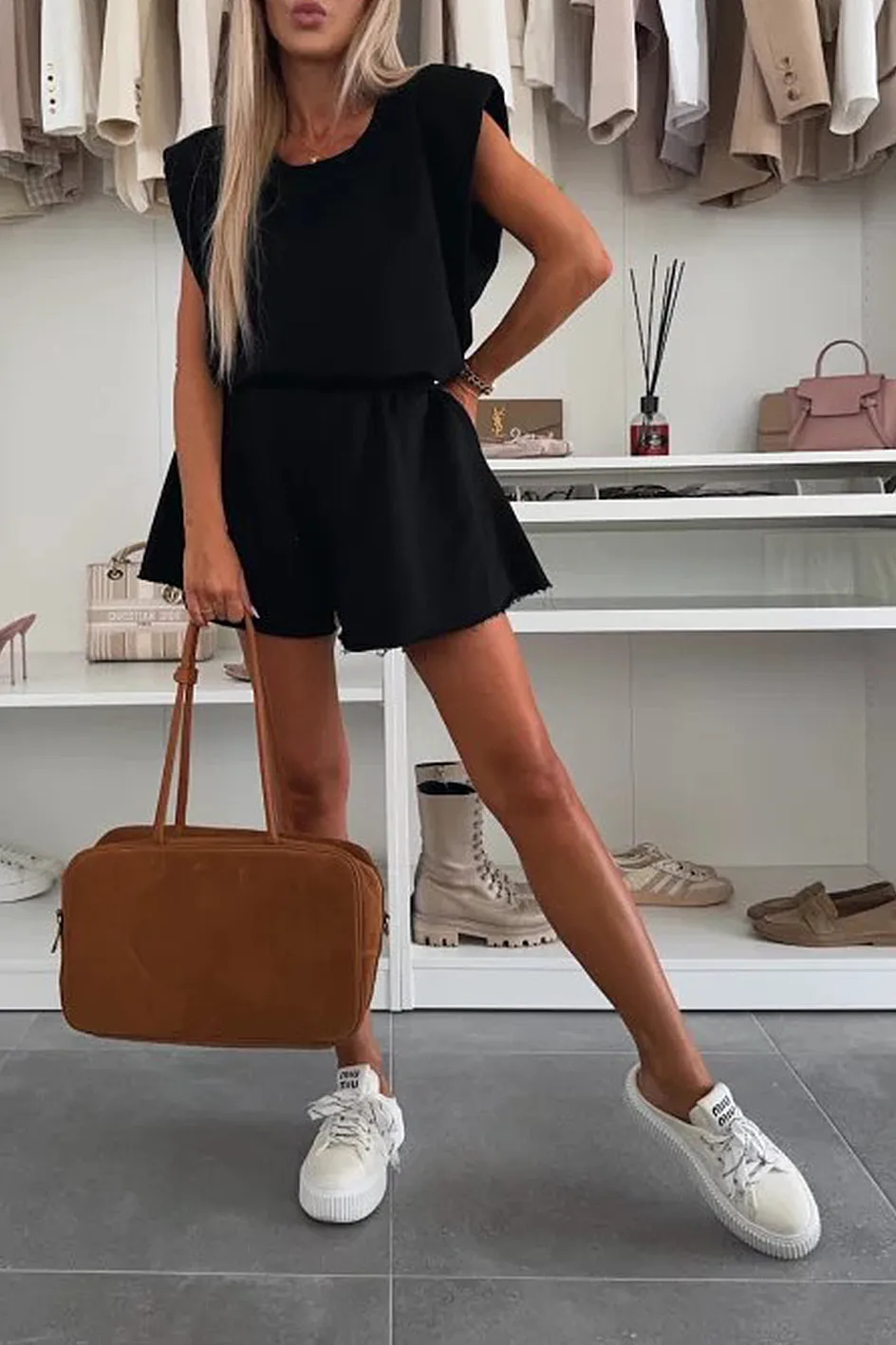 Women'S Casual Comfortable Top And Pants Two-Piece Set