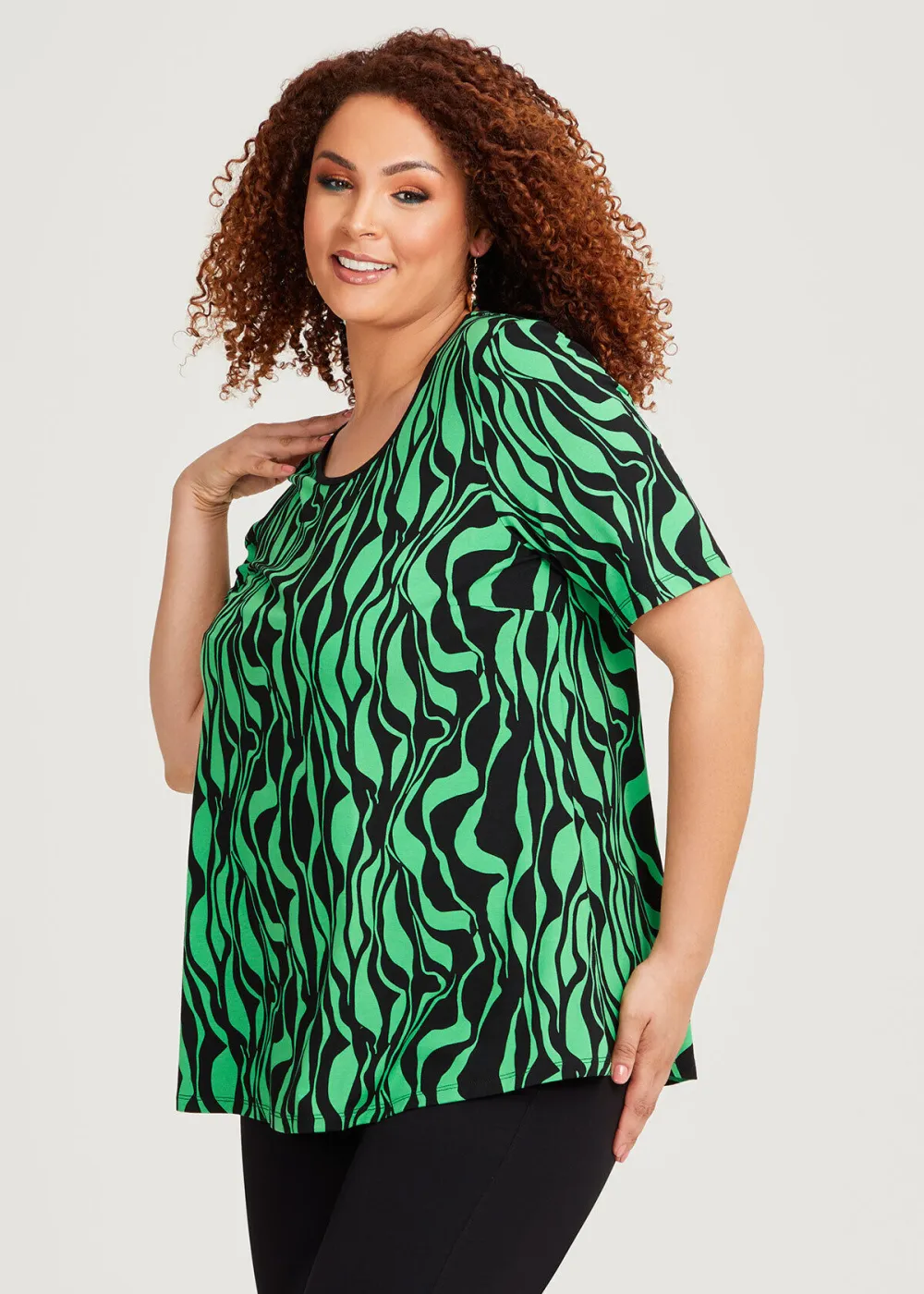 Natural Green Days Geo Top