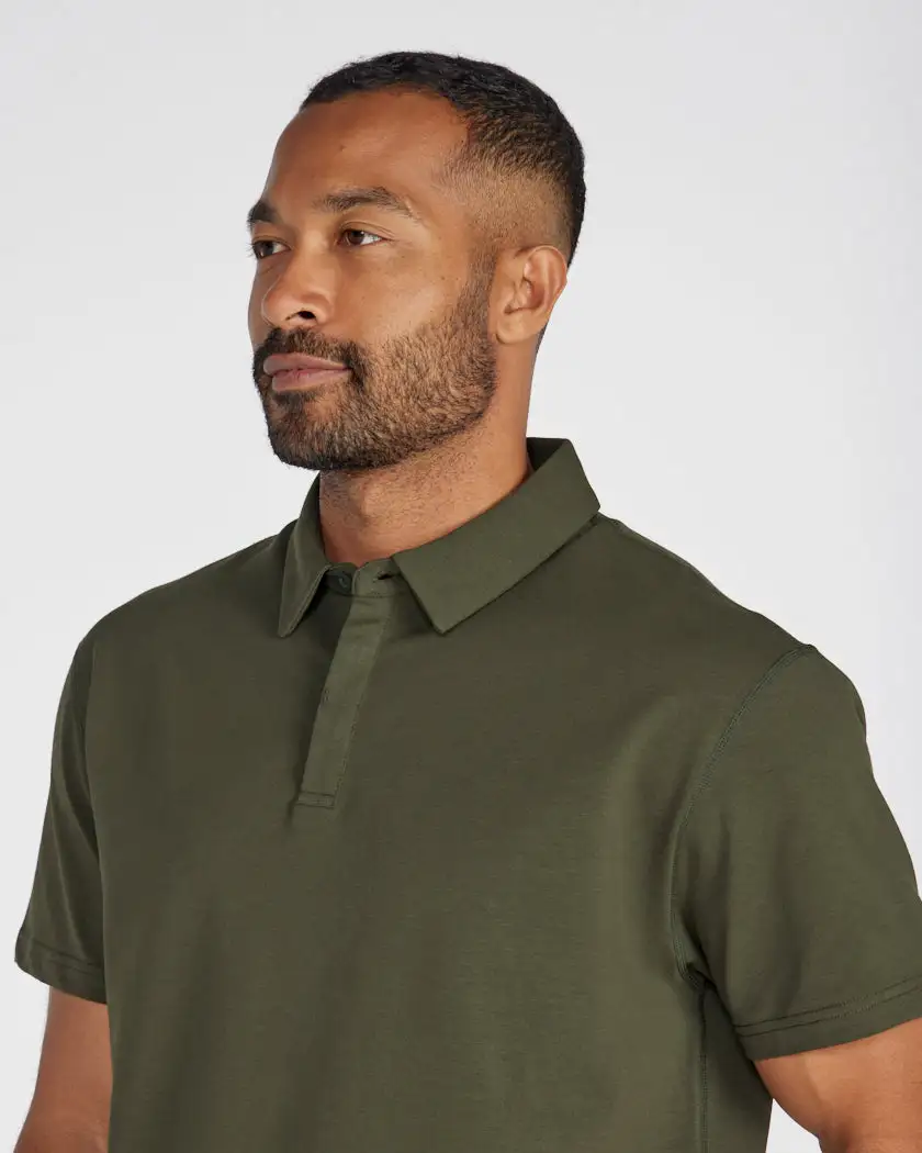 Lux Short Sleeve Polo - Concealed