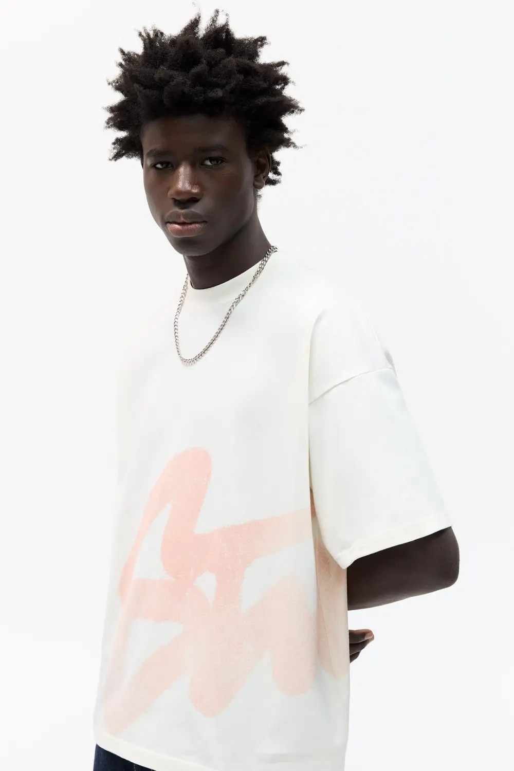 Short sleeve T-shirt with an STWD graphic