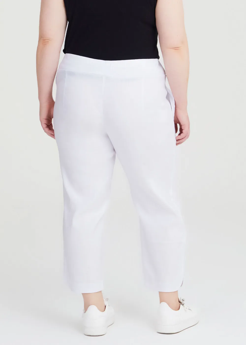 Petite Linen Stretch Amira Pant